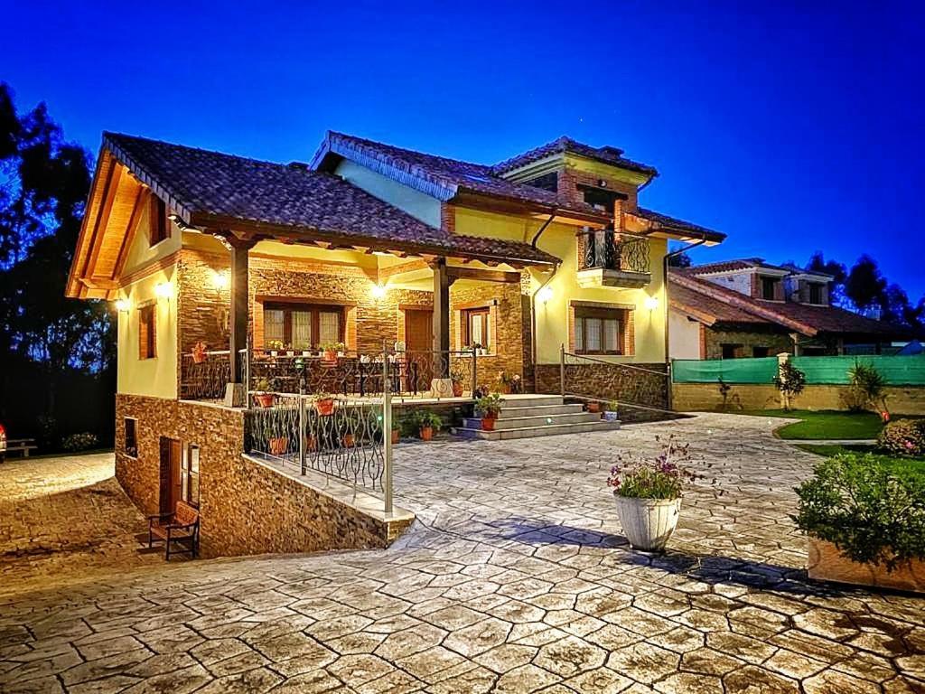 La Aguilerina Apartamentos Rurales Oviñana المظهر الخارجي الصورة